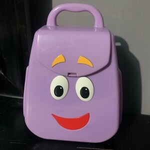 Vintage Mattel Viacom 2004 Dora The Explorer 9" Talking Backpack Working